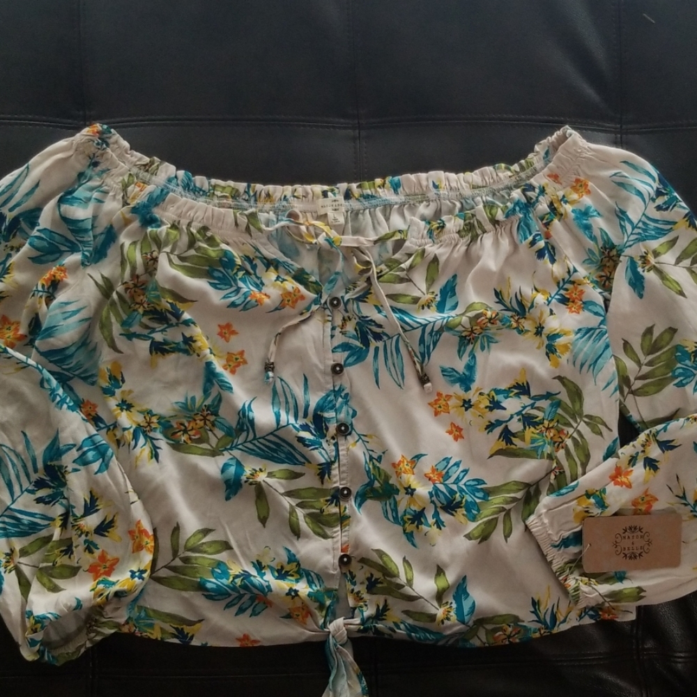 Tropical blouse